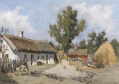 A Farm by Theodor von Hormann